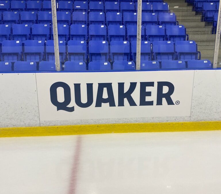 Quaker Oats Quaker Rink Board Campaign